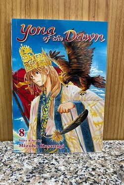 Yona of the Dawn Vol.8 English Version Manga