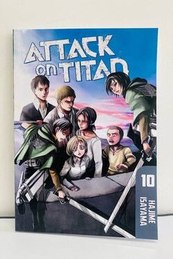 Attack on Titan Vol.10 (English Version Manga)