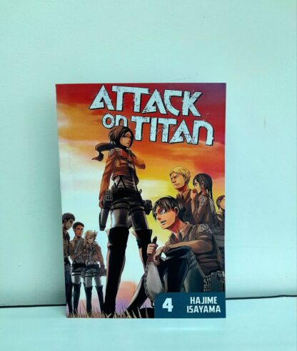 Attack on Titan Vol.04 (English Version Manga)