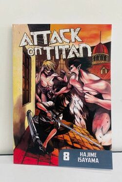 Attack on Titan Vol.08 (English Version Manga)
