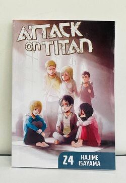 Attack on Titan Vol.24 (English Version Manga)