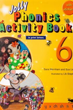 Jolly Phonics Activity Book 6 (Black and White)