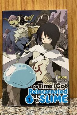 That time I got reincarnated as a slime Vol.1 English version Light novel