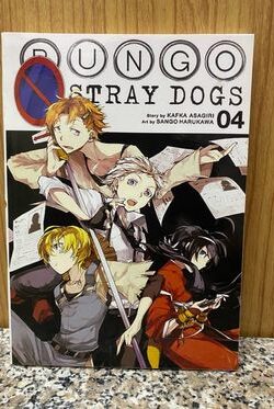 Bungo Stray Dogs Vol.4 English Version Manga