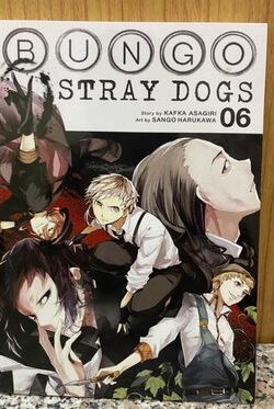 Bungo Stray Dogs Vol.6 English Version Manga