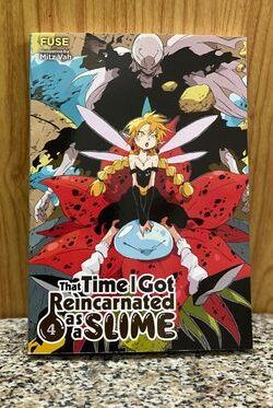 That time I got reincarnated as a slime English version Light novel Vol :4