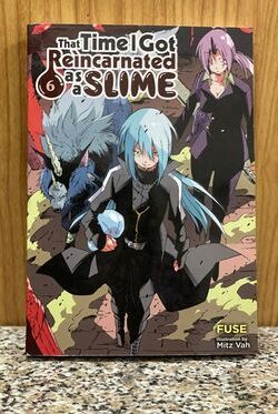 That time I got reincarnated as a slime English version Light novel Vol :6