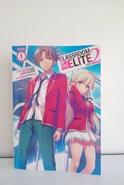 Classroom of the Elite Vol.1 (Year 2) English Version Light Novel