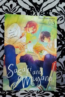Sasaki and Miyano Vol.3 English Version Manga