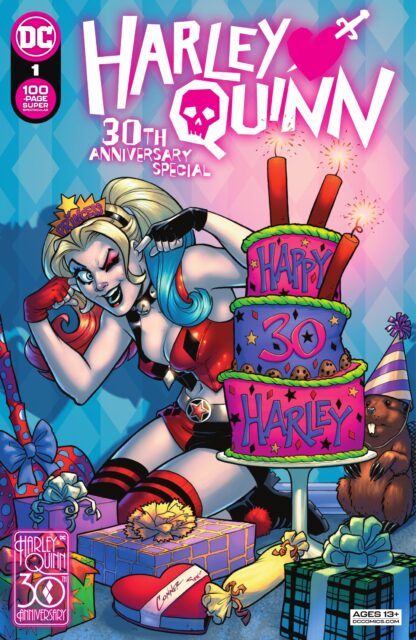Harley Quinn 30th Anniversary Special Black and White