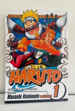 Naruto Vol.1 Uzumaki Naruto English Version Manga