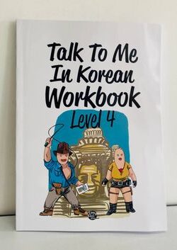 Talk to me in Korean level 4 Workbook Black and white Without CD