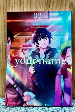 Your Name English version manga Vol 2