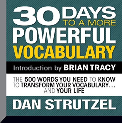 30 days to a more powerful vocabulary by Dan Strutzel A4 size