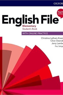ENGLISH FILE: 4TH EDITION ELEMENTARY STUDENT'S BOOK  Black And White