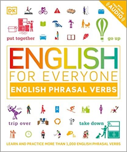 English for Everyone English Phrasal verbs black and white