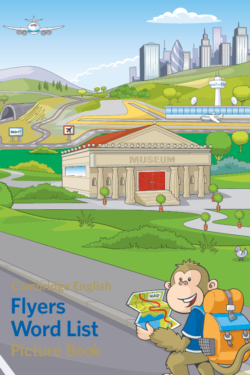 Flyer Word List Picture Book Black and White