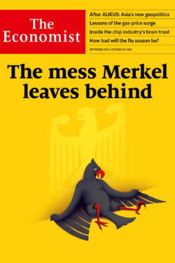 The Economist the mess merkel leaves behind