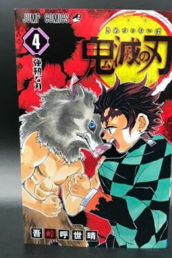 Demon Slayer Vol.4 Japanese Version Manga