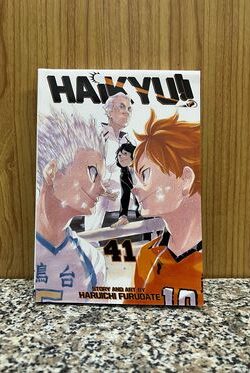 Haikyu Vol 41 English Version Manga