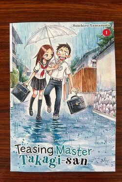 Teasing Master Takagi-san English version manga vol. 1