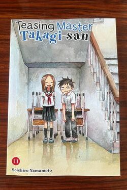 Teasing Master Takagi-san English version manga vol. 11