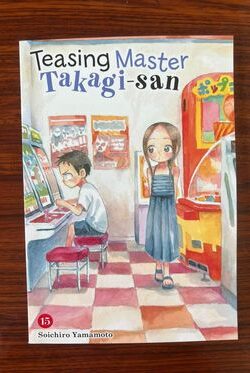 Teasing Master Takagi-san English version manga vol. 15