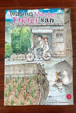 Teasing Master Takagi-san English version manga vol. 3