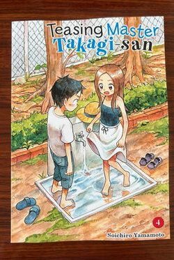 Teasing Master Takagi-san English version manga vol. 4