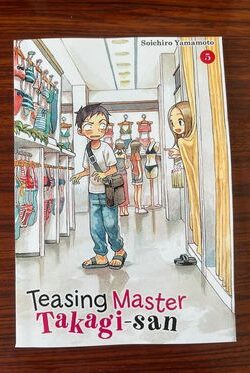 Teasing Master Takagi-san English version manga vol. 5