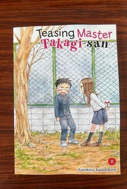 Teasing Master Takagi-san English version manga vol. 8