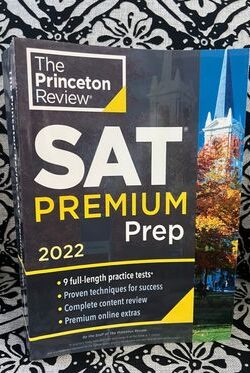The Princeton Review SAT Premium Prep, 2022