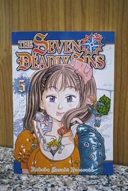 The Seven Deadly Sins English version manga Volume 5