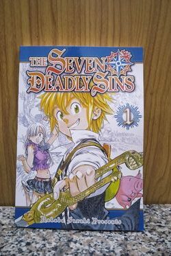 The Seven Deadly Sins English version manga Volume 1