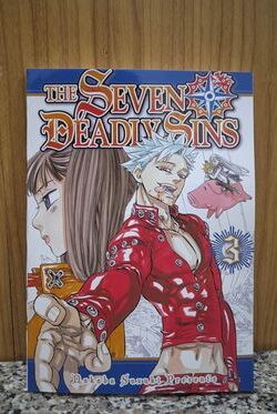 The Seven Deadly Sins English version manga Volume 3