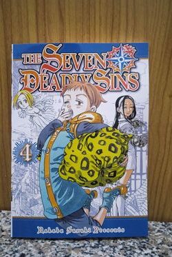 The Seven Deadly Sins English version manga Volume 4