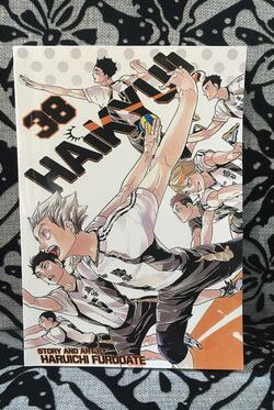 Haikyu Vol.38 English Version Manga