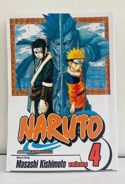 Naruto Vol.4 English Version Manga