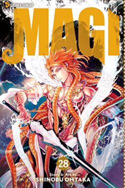 Magi: The Labyrinth of Magic, English version manga Vol. 28