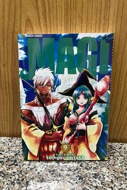 Magi: The Labyrinth of Magic, English version manga Vol. 9
