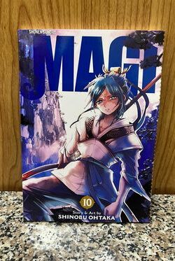 Magi: The Labyrinth of Magic, Vol. 10 English version manga