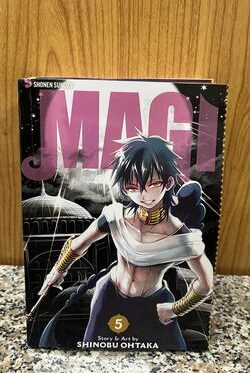 Magi: The Labyrinth of Magic, English version manga Vol. 5