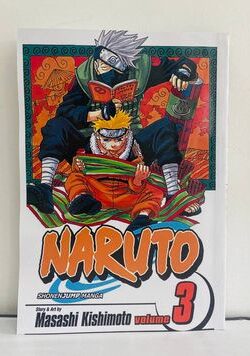 Naruto Vol.3 English Version Manga