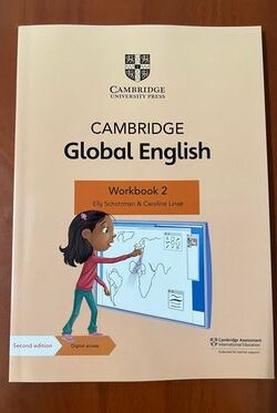 Cambridge global English workbook 2 black and white