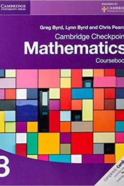 Cambridge Checkpoint Mathematics 8 Course book black and white