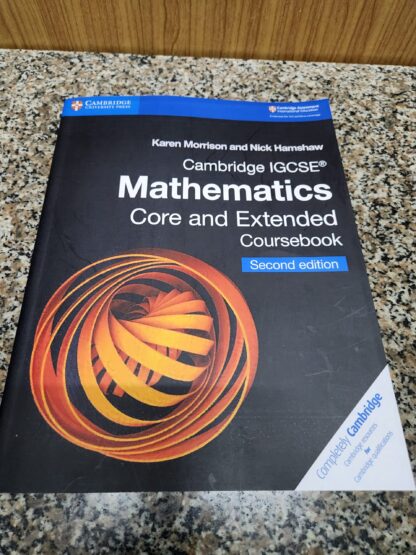 Cambridge IGCSE mathematics core and extended second edition color