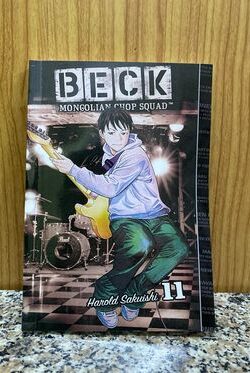 Beck English version manga Vol.11