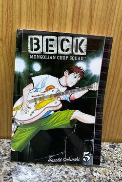 Beck English version manga Vol.5