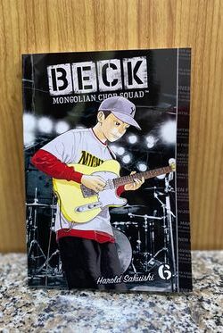 Beck English version manga Vol.6