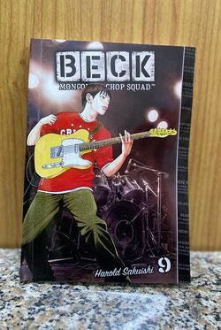 Beck English version manga Vol.9